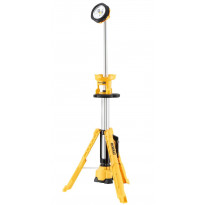 LED-työvalo DeWalt XR DCL079, kolmijalalla, 18V, ilman akkua