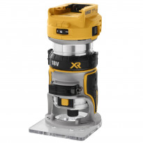 Yläjyrsin DeWalt XR DCW600N, 1/4&quot;, 18V, ilman akkua