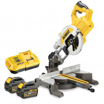 Akkukatkaisujiirisaha DeWalt XR FlexVolt DCS777T2, Ø210mm, 54V, 2x6.0Ah akuilla