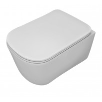 WC-istuin Kerasan Tribeca Tech Rimless 5114TK Rimless, seinämalli, valkoinen