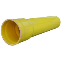 Kaapelinsuojaputki Pipelife TEL 140x6000 A, keltainen, ilman tiivistettä