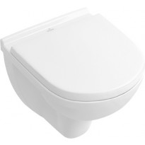 Seinä WC-istuin Villeroy & Boch O.novo Compact DirectFlush Soft Close kannella