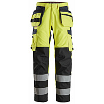 Huomiotyöhousut Snickers Workwear 6264 ProtecWork lk 2 säärivahvikkeilla