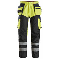 Huomiotyöhousut Snickers Workwear 6265 ProtecWork lk 1 reisivahvikkeilla