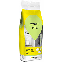 Märkätilalaasti Weber MTL, 20kg