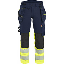 Naisten riipputaskuhousut Blåkläder 7025 Highvis 4-way Stretch
