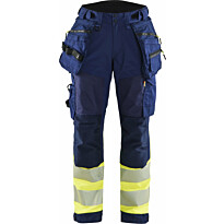 Naisten softshell-riipputaskuhousut Blåkläder 7114 Highvis