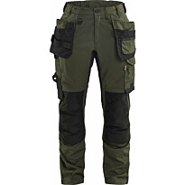 Naisten riipputaskuhousut Blåkläder 7132-1832 Stretch twill