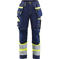 Naisten riipputaskuhousut Blåkläder 7196 Highvis Stretch