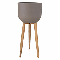 Kukkaruukku Home4You Sandstone ø40x97cm, ruskea