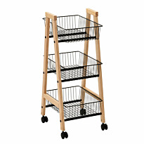 Hylly Home4You Bren 32x37x81cm, musta