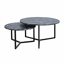 Sohvapöytäsetti Home4You Akira ø80/60cm