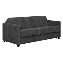 Vuodesohva Home4You Leana 160x85x81cm, 3-istuttava, harmaa