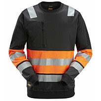 Collegepaita Snickers Workwear 8031 High-Vis lk 1