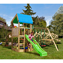 Leikkikeskus Jungle Gym Home ja Swing Module X&#039;tra, sis. liukumäen