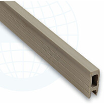 Liikuntasaumalista Euroshrink pvc 195, 25mm x 2.5m, harmaa