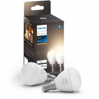 LED-älylamppu Philips Hue W, 5.7W, Luster, E14, 2kpl