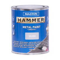 Metallimaali Maston Hammer Sileä, 750ml, eri värivaihtoehtoja 