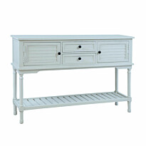 Senkki Home4You Meldon 120x33x81cm, valkoinen