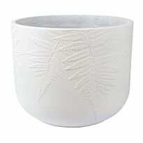 Kukkaruukku Home4You Sanariö D55x43.5cm, valkoinen