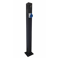 LED-laiturivalaisin Savorak, 99cm, pistorasialla, rst, musta