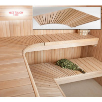 Suora sisäkulma, 450x830mm, tervaleppä