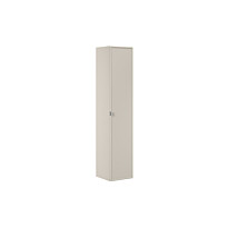 Korkea kaappi Interia Bredvik, 1-ovella, 35x25x140 cm, beige