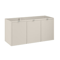Allaskaappi Interia Bredvik, 3-ovella, 120x46x57 cm, beige