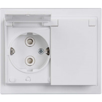Pistorasia Impressivo 2S/16A/250V/IP44 UPJ 0X valkoinen