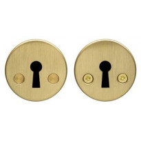 Avainkilpi Abloy LH001 A, harjattu, messinki