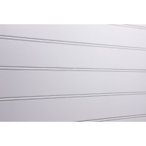 Helmipaneeli Aure, 15x120x4200mm, EM Sj, mänty, harjattu puhtaanvalkoinen