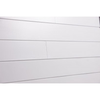 Sisustuspaneeli Aure STS3, 15x120x2370mm, EM Sj, mänty, puhtaanvalkoinen