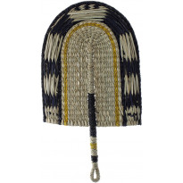 Viuhka AmandaB Collection Sanur, 50cm, natural/musta