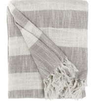 Päiväpeitto AmandaB Collection Stripe, harmaa, eri kokoja