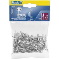 Vetoniitti Rapid, 3.2X8mm, 100kpl