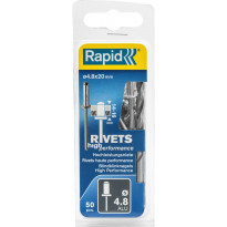 Vetoniitti Rapid, 4.8X20mm, 50kpl