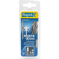 Vetoniitti Rapid, 4.8X18mm, RST, 50kpl