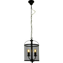 Riippuvalaisin Aneta Lighting Budgie, 2-osainen, musta