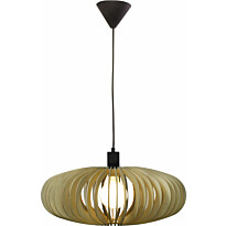 Riippuvalaisin Aneta Lighting Arcos, Ø50cm, luonnollinen