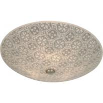 Plafondi Aneta Lighting Ulle, valkoinen/harmaa