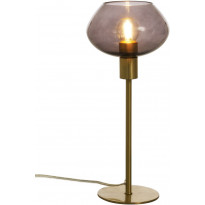 Pöytävalaisin Aneta Lighting Bell, 15.5x37.5cm, mattamessinki/savulasi