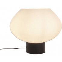 Pöytävalaisin Aneta Lighting Bell, 35x30cm, musta/valkoinen