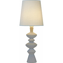 Pöytävalaisin Aneta Lighting Nina 54cm E27 tekstiilivarjostin
