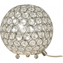 Pöytävalaisin Aneta Lighting Bling, ø 15cm, kromi/kirkas