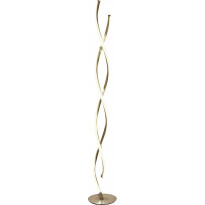 LED-lattiavalaisin Aneta Lighting Swirl, teräs