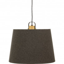 Kattovalaisin Aneta Lighting Geilo, &Oslash;45cm , musta/harmaa/puu