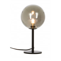 Pöytävalaisin Aneta Lighting Molekyl, musta/savulasi