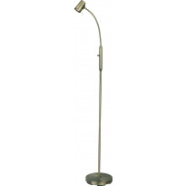 Lattiavalaisin Aneta Lighting Pilot, himmennettävä, antiikkimessinki