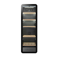 Viinikaappi La Sommeliere APOGEE190DZ, 555X1770mm, musta