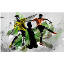 Kuvatapetti Artgeist Soccer stars, 280x450cm, vihreä